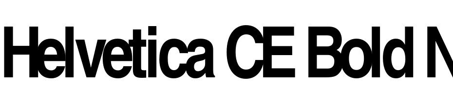 Helvetica CE Bold Narrow Polices Telecharger